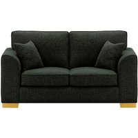 Avos 2 Seater Sofa, charcoal, Leg colour: like oak