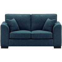 Avos 2 Seater Sofa, teal, Leg colour: black