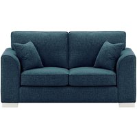 Avos 2 Seater Sofa, teal, Leg colour: white