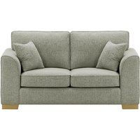 Avos 2 Seater Sofa, grey, Leg colour: wax black