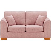 Avos 2 Seater Sofa, blush pink, Leg colour: aveo