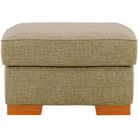 Avos Footstool, brown, Leg colour: aveo