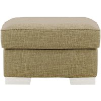 Avos Footstool, brown, Leg colour: wax black
