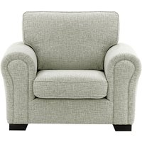 Bonna Armchair, grey, Leg colour: black