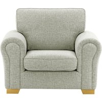Bonna Armchair, grey, Leg colour: like oak