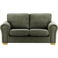 Bonna 2 Seater Sofa, mid grey, Leg colour: like oak