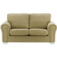 Bonna 2 Seater Sofa, brown, Leg colour: white
