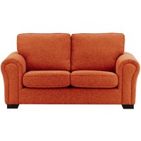 Bonna 2 Seater Sofa, burnt orange, Leg colour: black