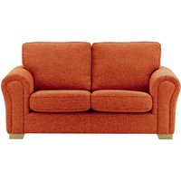Bonna 2 Seater Sofa, burnt orange, Leg colour: wax black