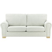 Bonna 3 Seater Sofa, grey, Leg colour: wax black