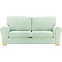 Bonna 3 Seater Sofa, celadon, Leg colour: like oak