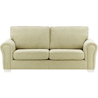 Bonna 3 Seater Sofa, taupe, Leg colour: white