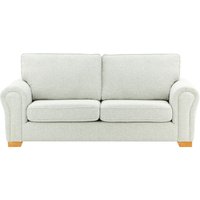 Bonna 3 Seater Sofa, chalk, Leg colour: aveo