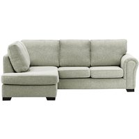 Bonna Left Hand Corner Sofa, grey, Leg colour: black