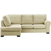 Bonna Left Hand Corner Sofa, taupe, Leg colour: black