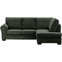 Bonna Right Hand Corner Sofa, charcoal, Leg colour: black