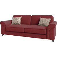 Pepe 3 Seater Sofa, red
