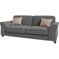 Pepe 3 Seater Sofa, dark grey