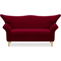 Vigo 2 Seater Sofa, dark red