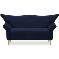 Vigo 2 Seater Sofa, navy blue