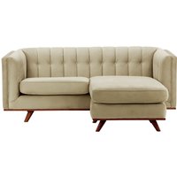 Vicenza Universal Corner Sofa, mink, Leg colour: aveo