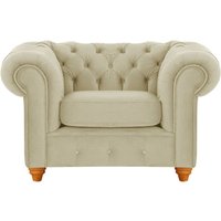 Chesterfield Max Armchair, mink, Leg colour: aveo