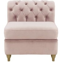 Chesterfield Single Modular Unit (1CP), lilac, Leg colour: wax black