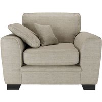 Ronay Armchair, beige, Leg colour: black