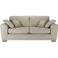 Ronay 2-seater Sofa, beige, Leg colour: wax black