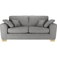 Ronay 2-seater Sofa, dark red, Leg colour: like oak