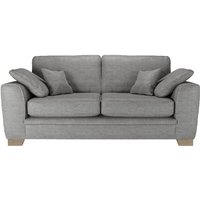 Ronay 2-seater Sofa, dark red, Leg colour: wax black