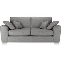 Ronay 2-seater Sofa, dark red, Leg colour: white