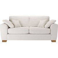 Ronay 2-seater Sofa, boucle ivory, Leg colour: aveo