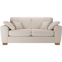 Ronay 2-seater Sofa, boucle beige, Leg colour: aveo