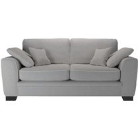 Ronay 2-seater Sofa, boucle grey, Leg colour: black