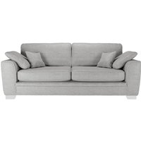 Ronay 3-seater Sofa, light grey, Leg colour: white