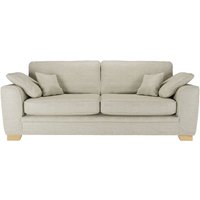 Ronay 3-seater Sofa, cream, Leg colour: like oak