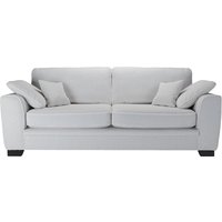 Ronay 3-seater Sofa, boucle grey, Leg colour: black