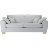 Ronay 3-seater Sofa, boucle grey, Leg colour: like oak