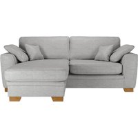 Ronay Universal Corner Sofa, light grey, Leg colour: aveo