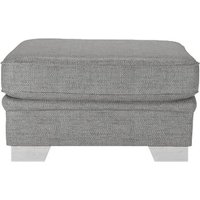 Ronay Footstool, dark red, Leg colour: white