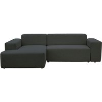 Rye Left Hand Corner Sofa, black