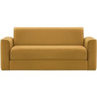 Jules 3 Seater Sofa Bed, mustard