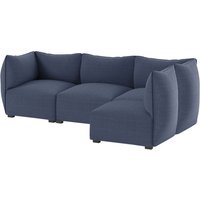 Puzzle Modular Corner Sofa, blue