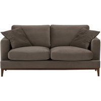 Covex Wood 2,5 Seater Sofa, grey, Leg colour: dark oak