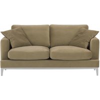 Covex Wood 2,5 Seater Sofa, mink, Leg colour: white