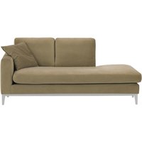 Covex Wood Left-Hand Daybed, mink, Leg colour: white