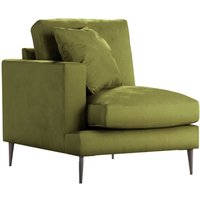 Covex Single LHF Corner Modular Unit (1L), olive green