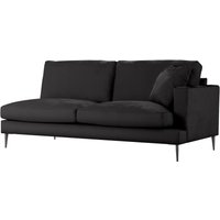 Covex 3 Seater RHF Corner Modular Unit (3R), black