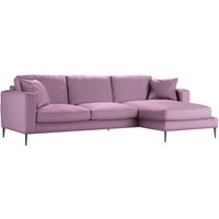 Covex Right Hand Corner Sofa, blush